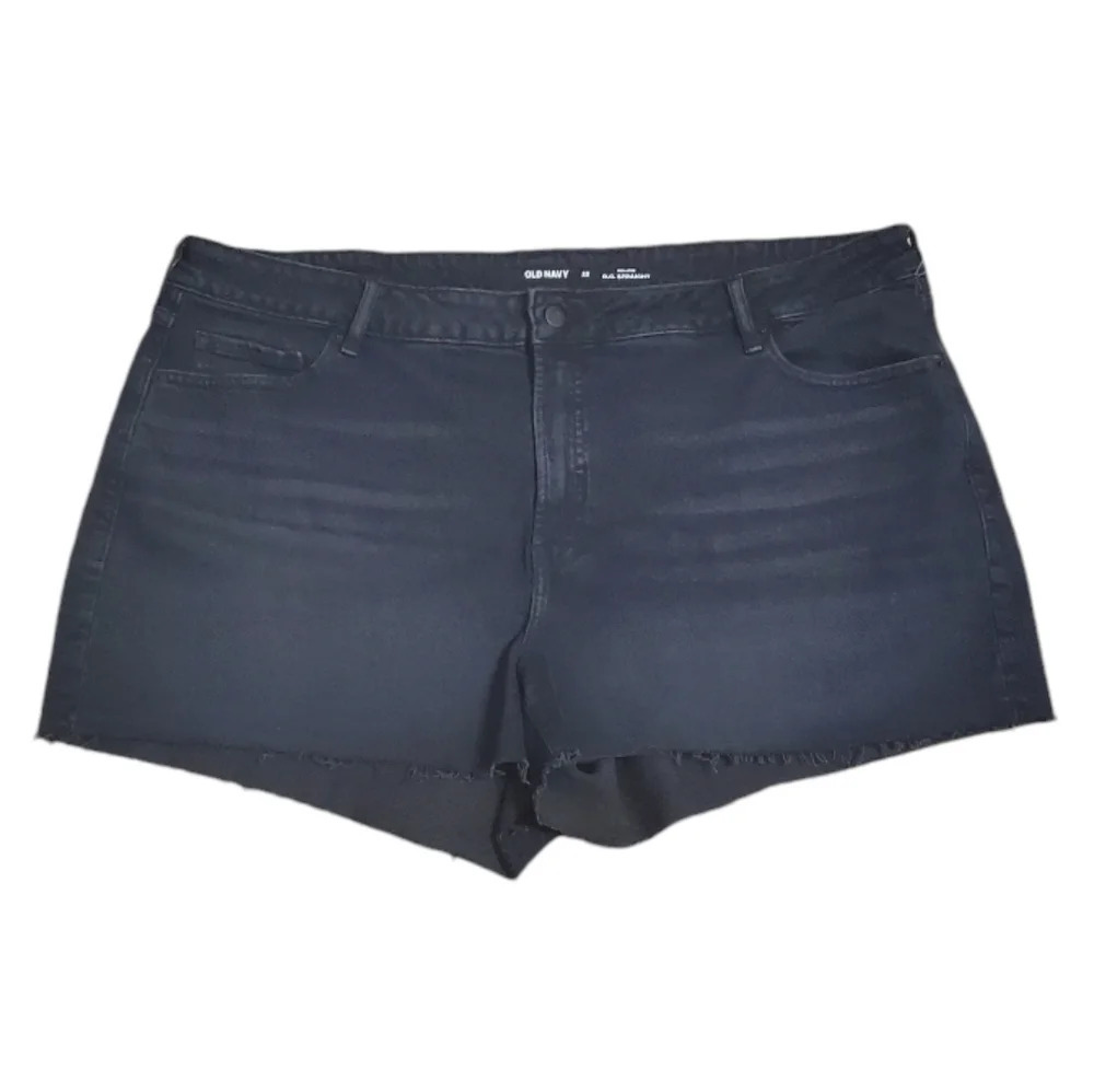 NWOT Old Navy Women's High Rise O.G. Straight Denim Shorts 22 Plus